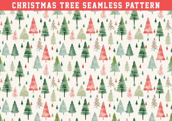 Christmas Tree Wrapping Seamless: Pattern & Graphics Review