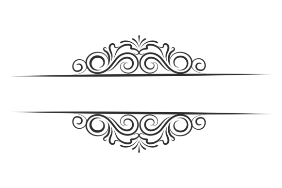 Classic Ornate Divider in Real Embroidery Projects