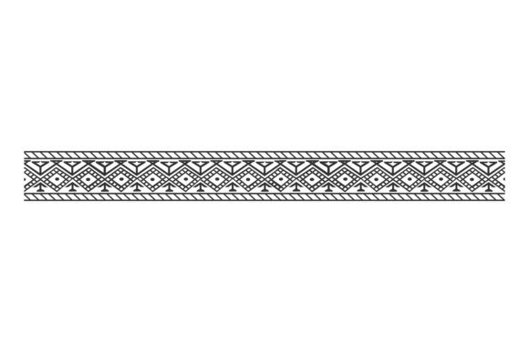 Old Geometric Pattern in Tribal Style. D: Graphics & Crafts