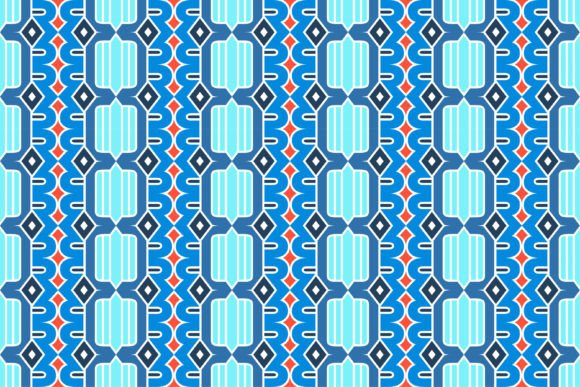 Pattern Abstract Blue Graphics & Patterns